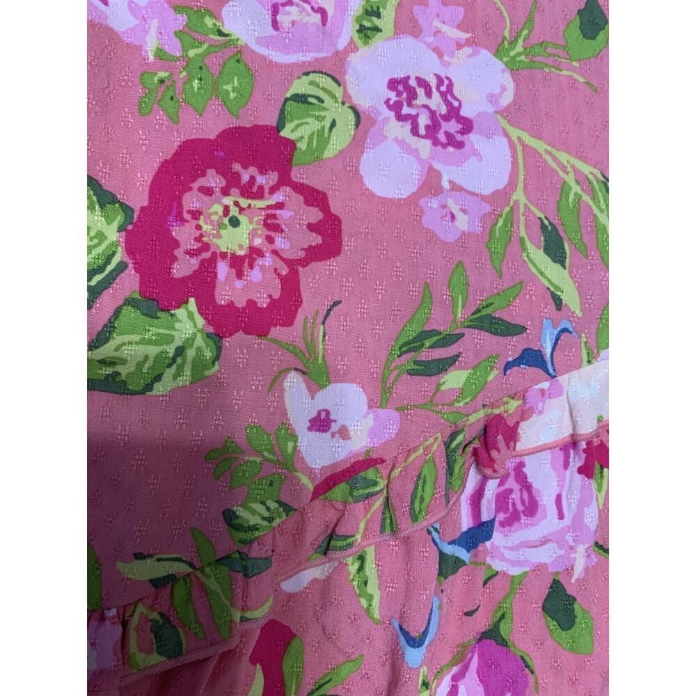 Matilda Jane Womens Enchanted Garden Floral Tiered Ruffle Dress Size L Cottage - Picture 9 of 9